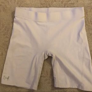 White Sliders/Biker shorts/Athletic Shorts